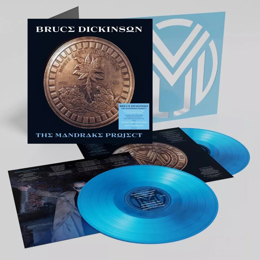 Bruce Dickinson The Mandrake Project 2-LP ~ Exclusive Color Vinyl + Signed Print